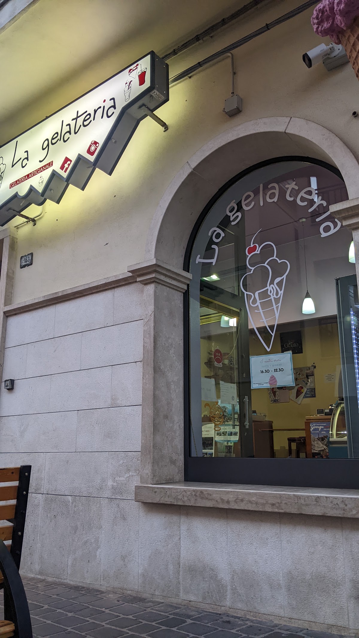 Il gelato della casa.