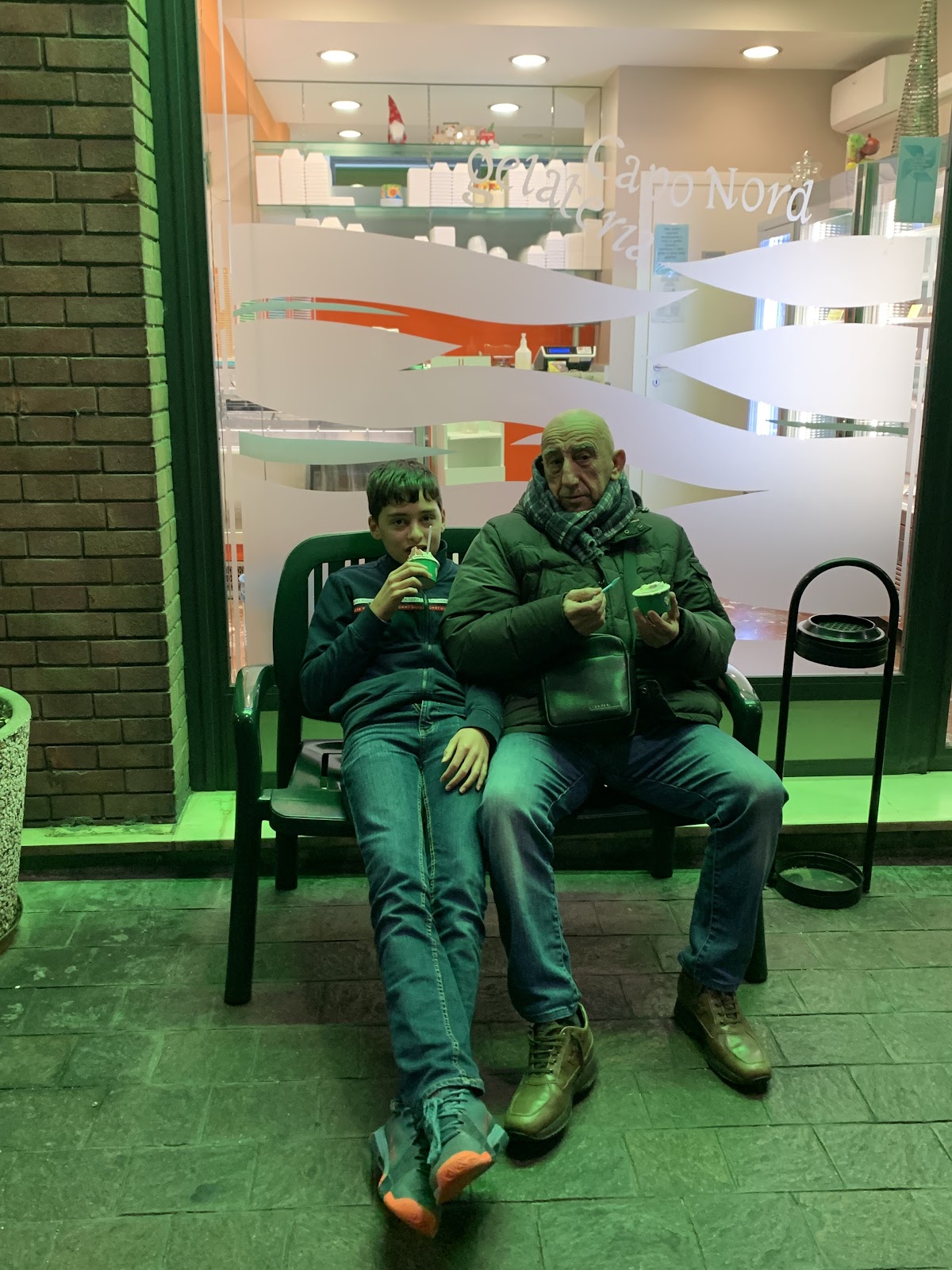 Il gelato della casa.