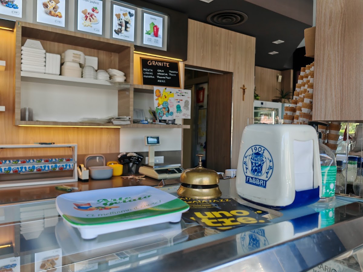 Il gelato della casa.