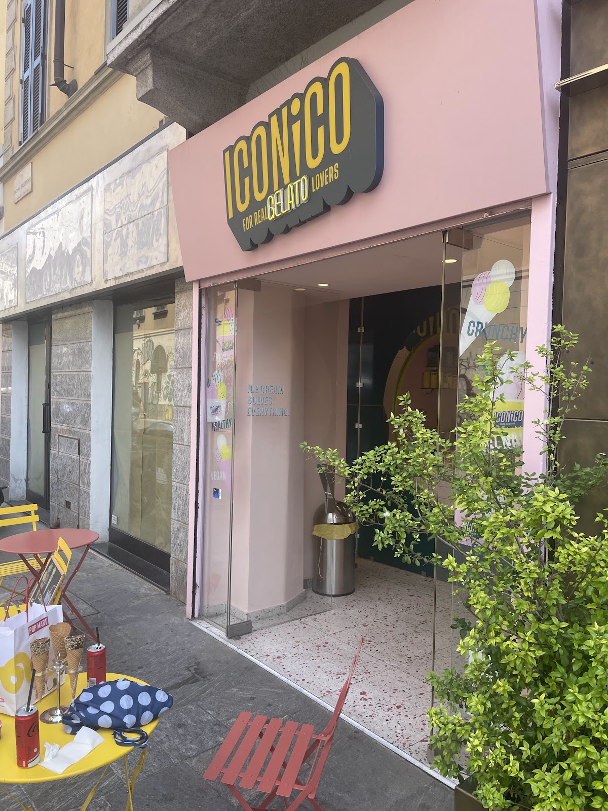 Il gelato della casa.