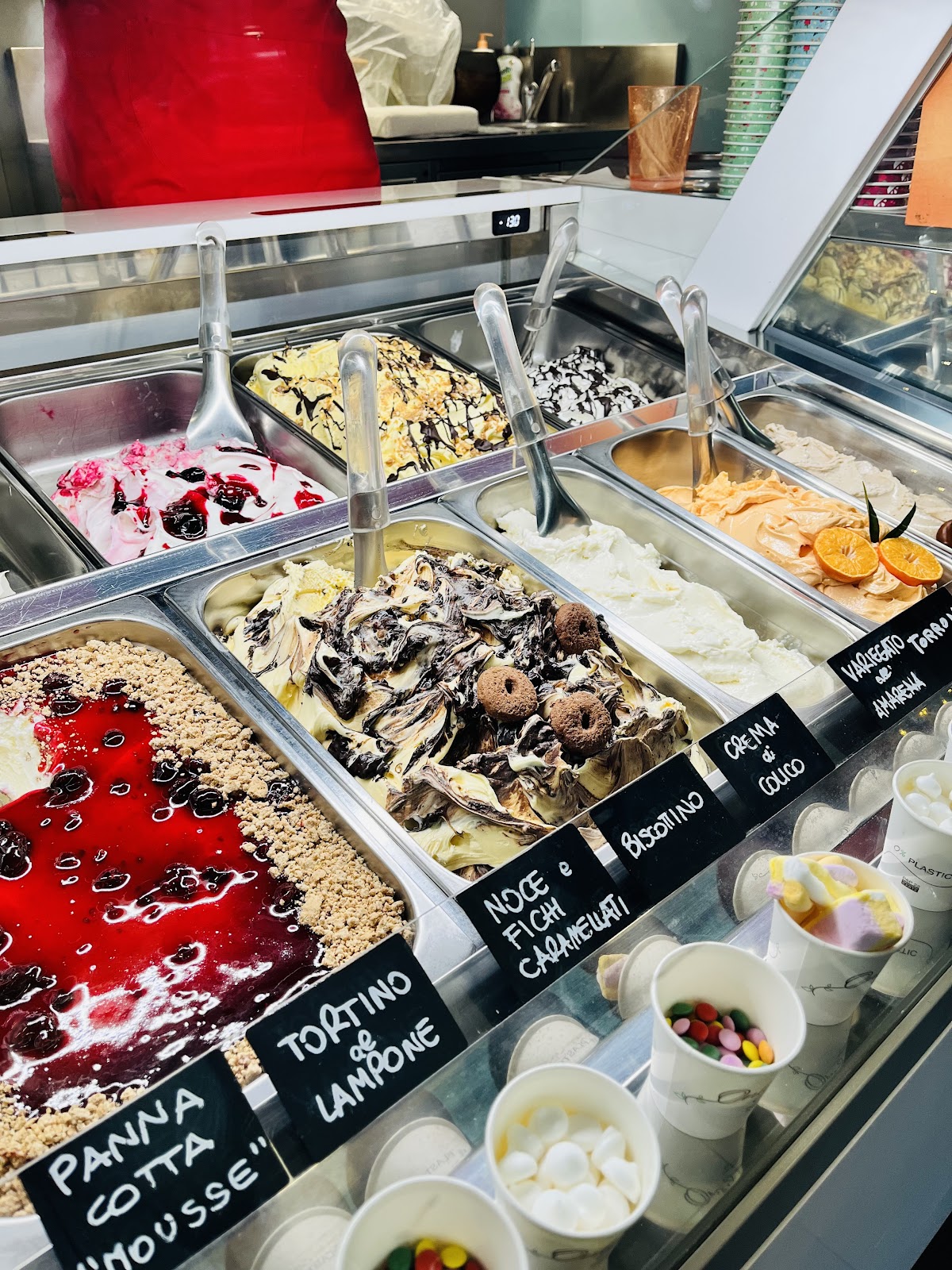 Il locale in servizio.