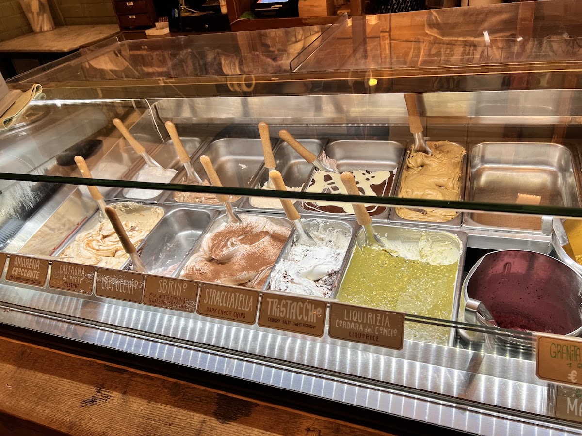 Il gelato della casa.