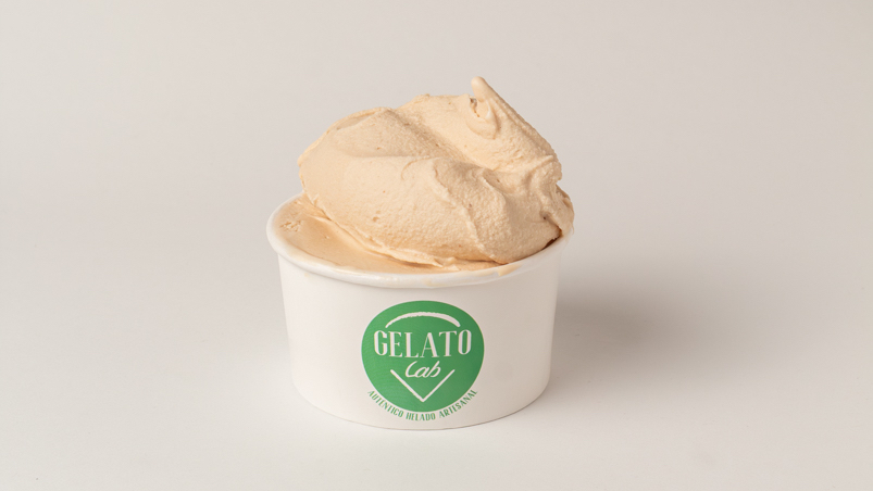 Gelato Lab — vitrina y producto