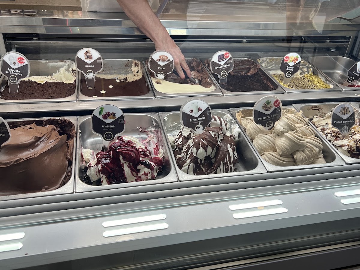 Il gelato della casa.