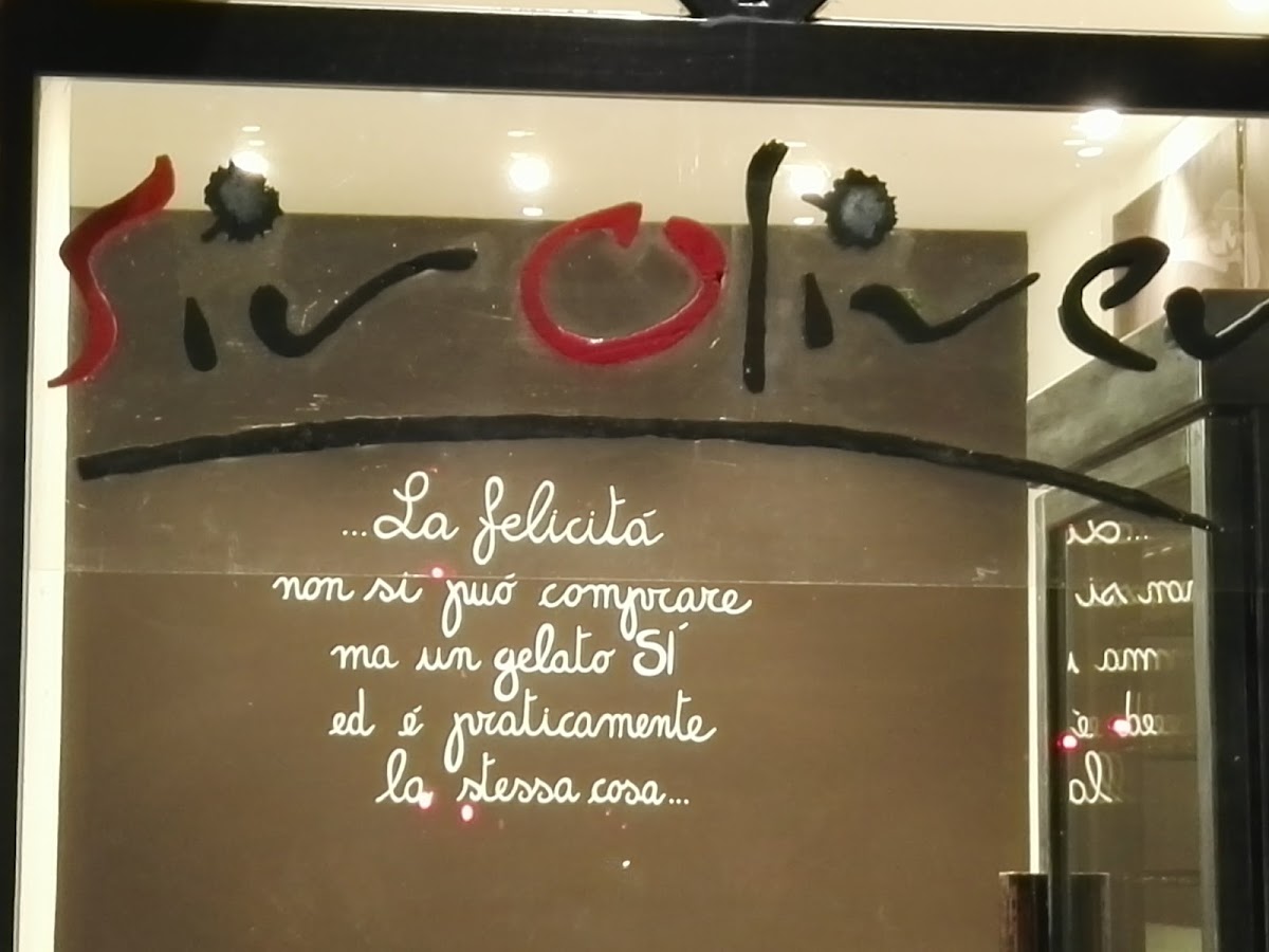 Il locale in servizio.