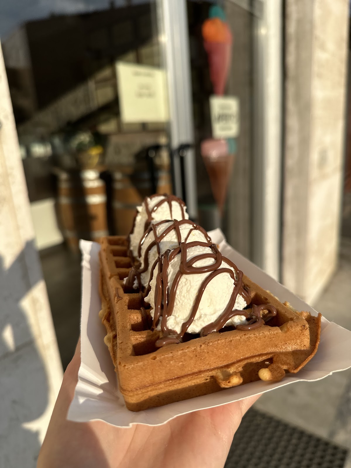 Il gelato della casa.