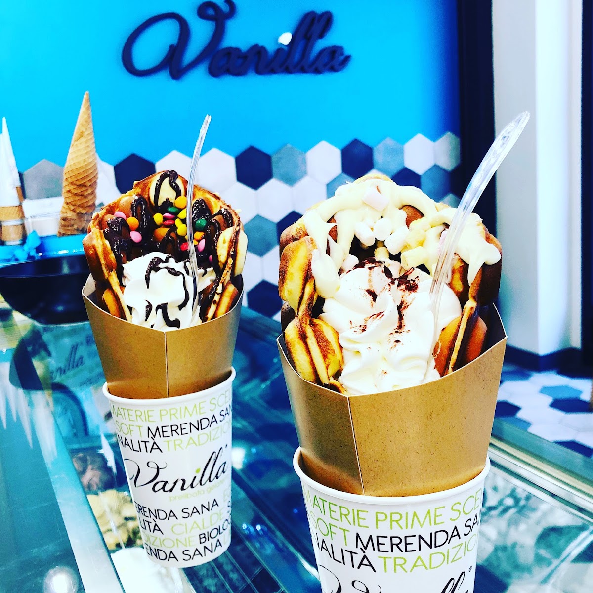 Il gelato della casa.