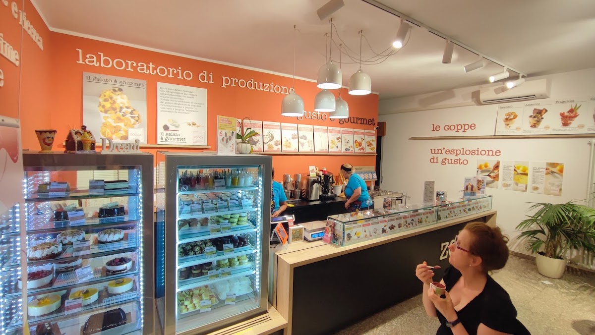 Un dettaglio del banco.