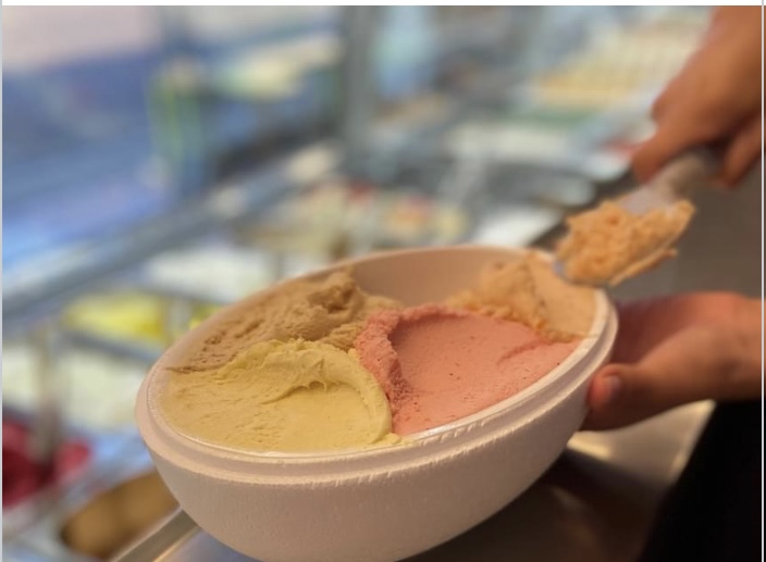 Il gelato della casa.