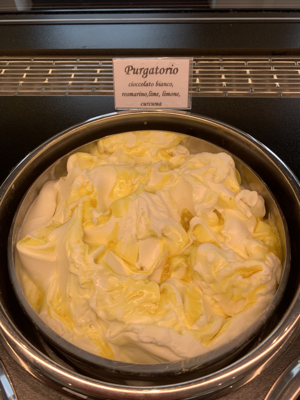 Il gelato della casa.
