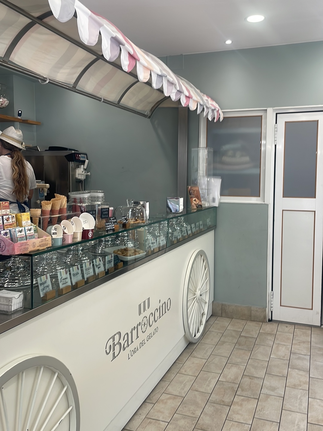 Il gelato della casa.