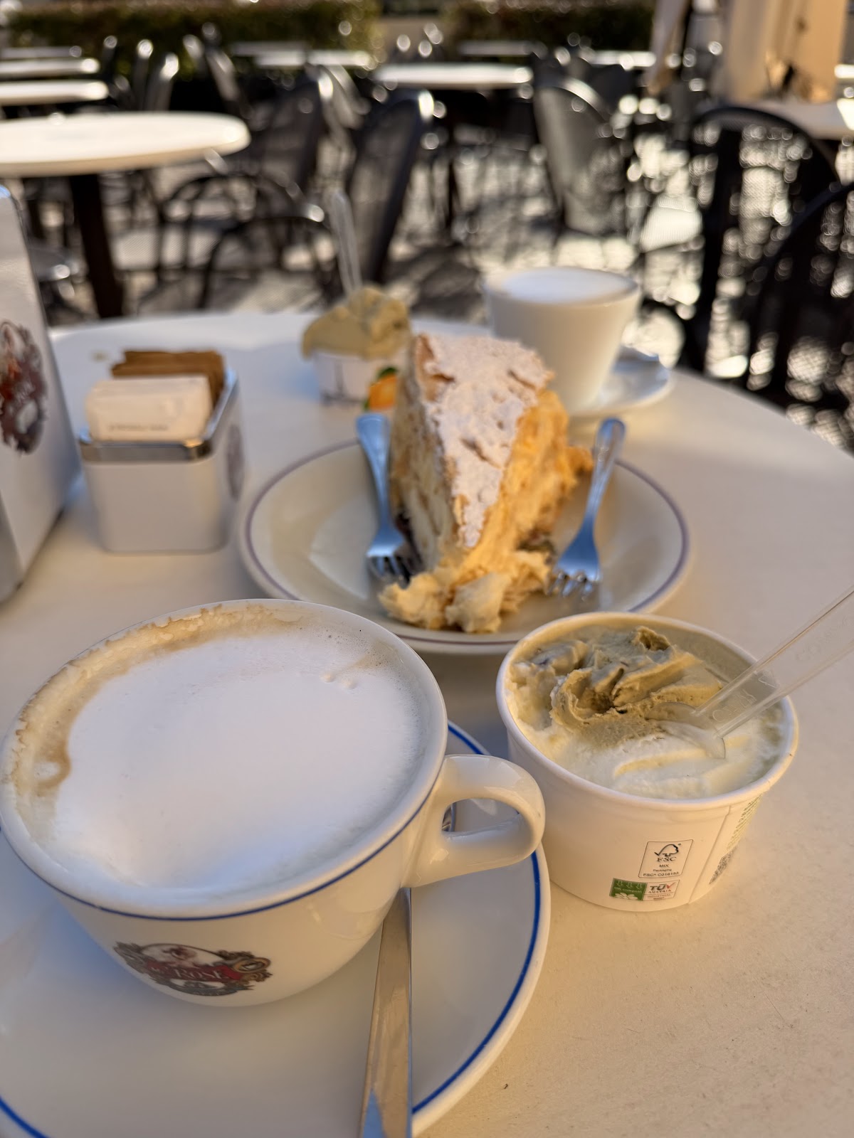 Il gelato della casa.
