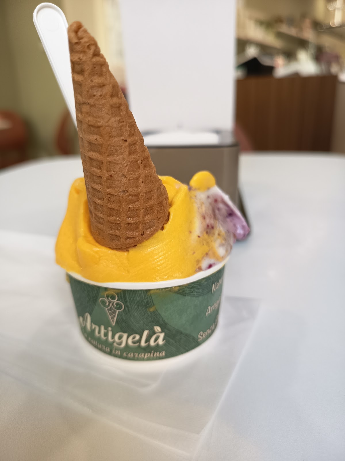 Il locale in servizio.
