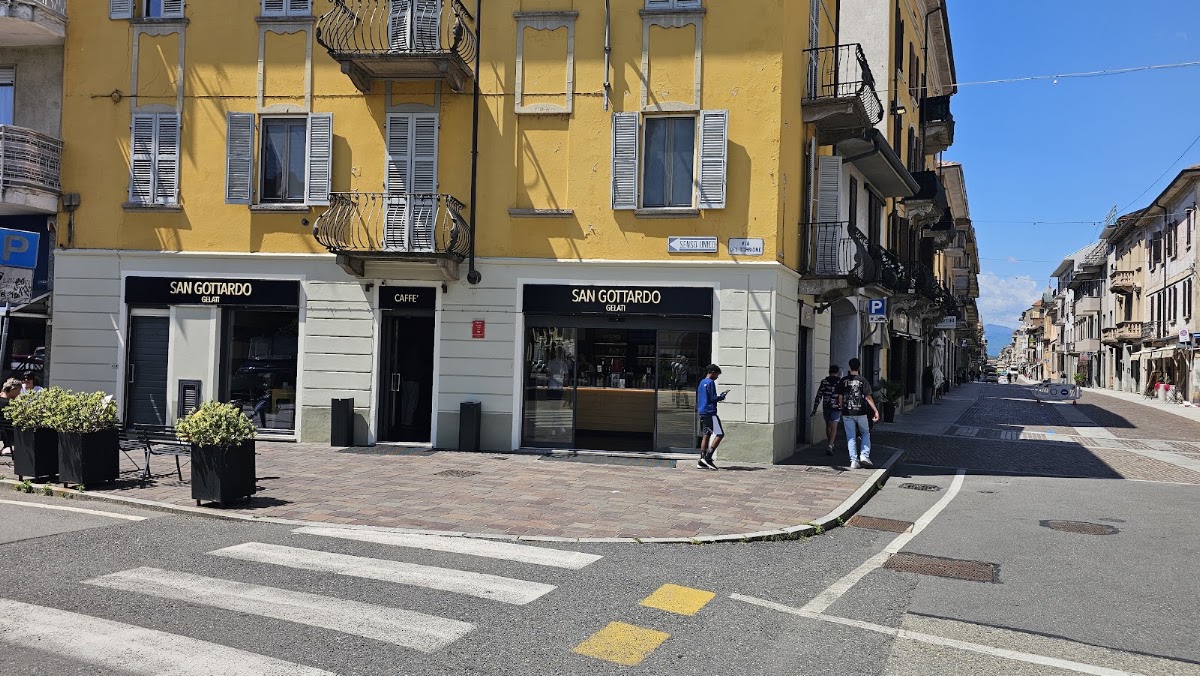 Il gelato servito.