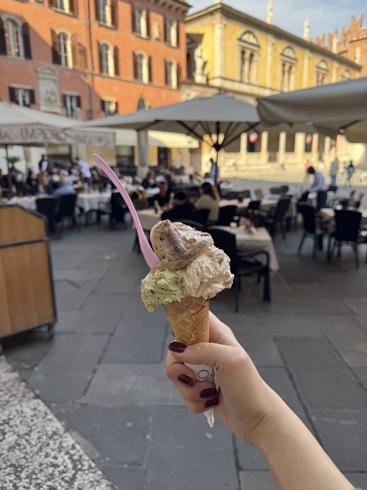 Il locale in servizio.