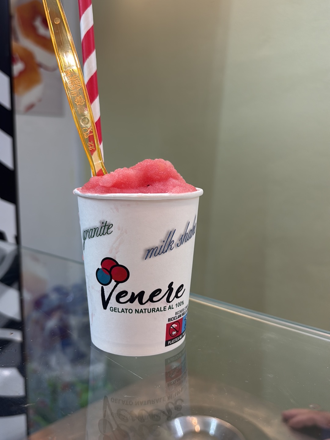 Il gelato della casa.