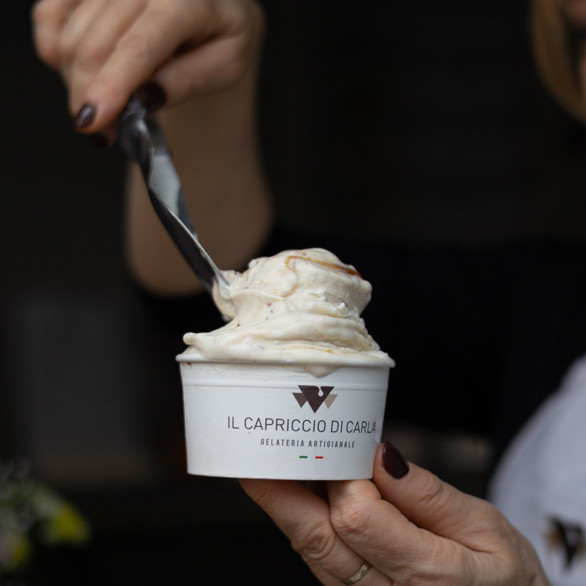 Il gelato della casa.