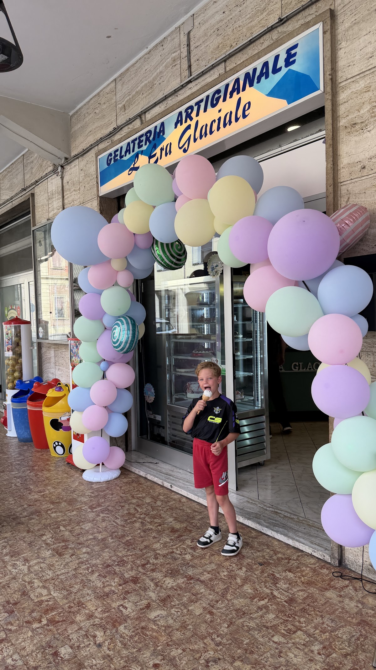 Il gelato della casa.