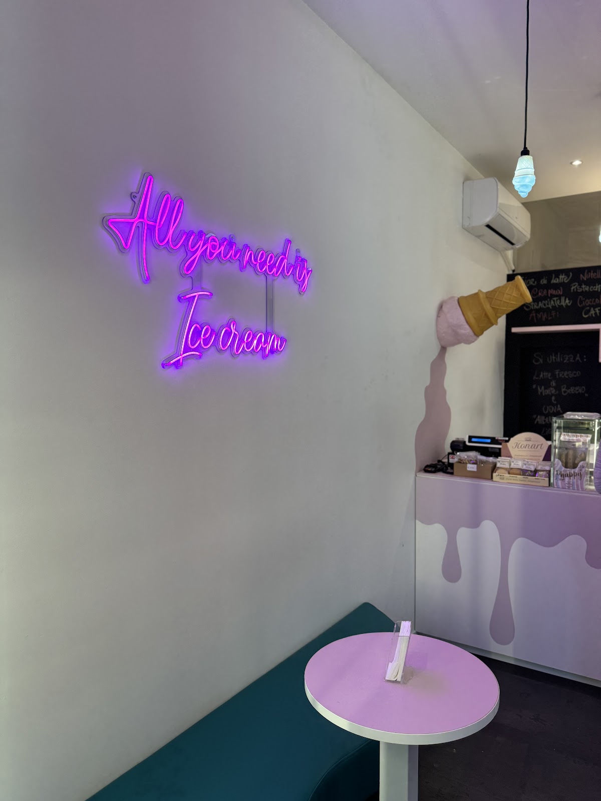 Il gelato della casa.