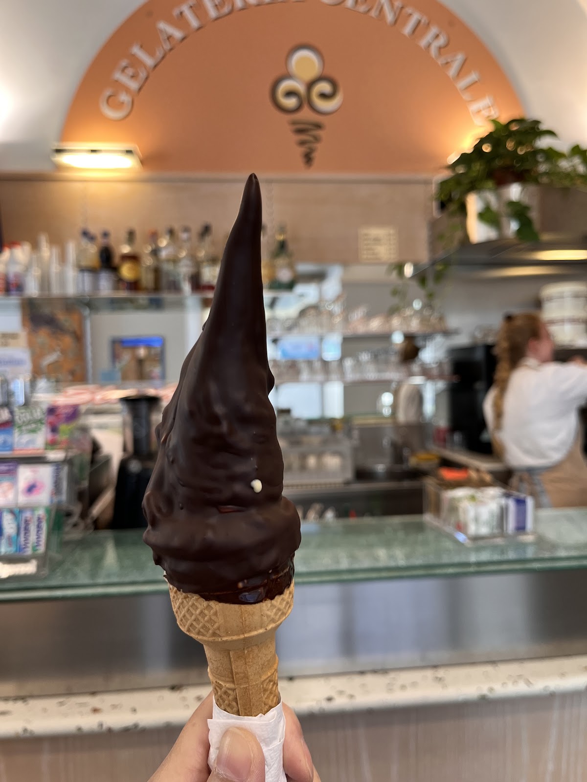 Il gelato della casa.