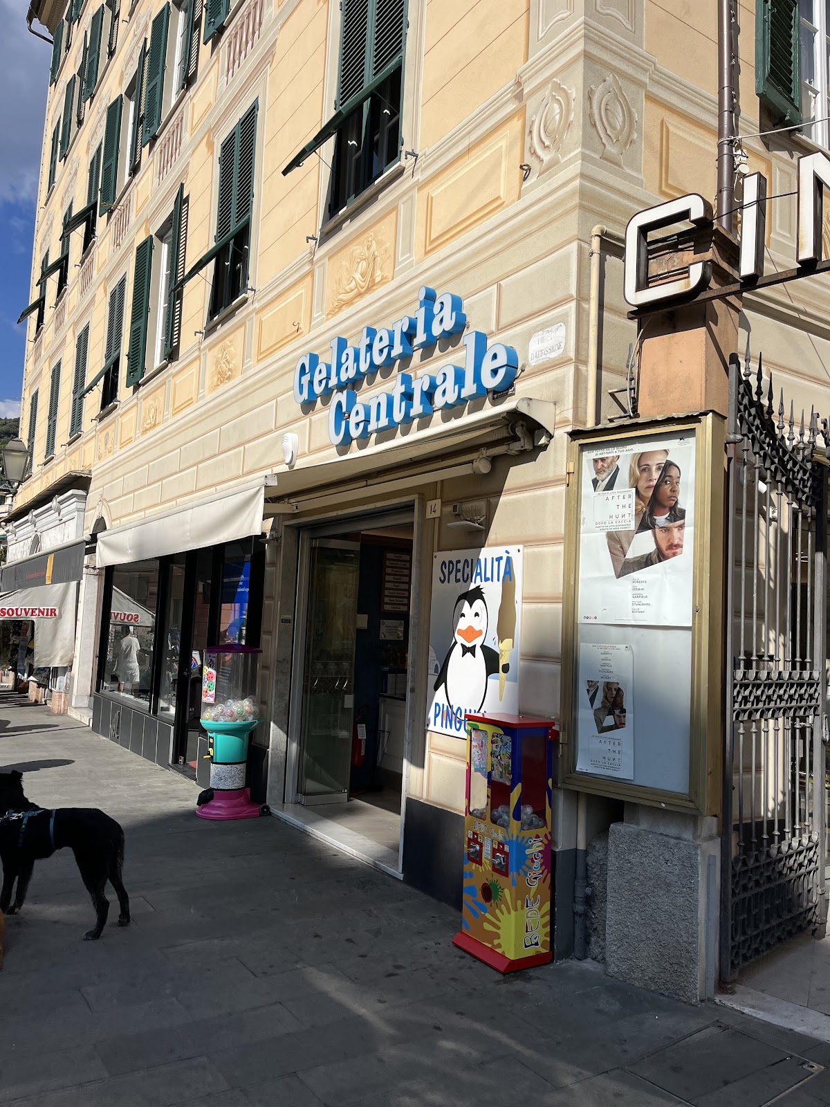 Un dettaglio del banco.