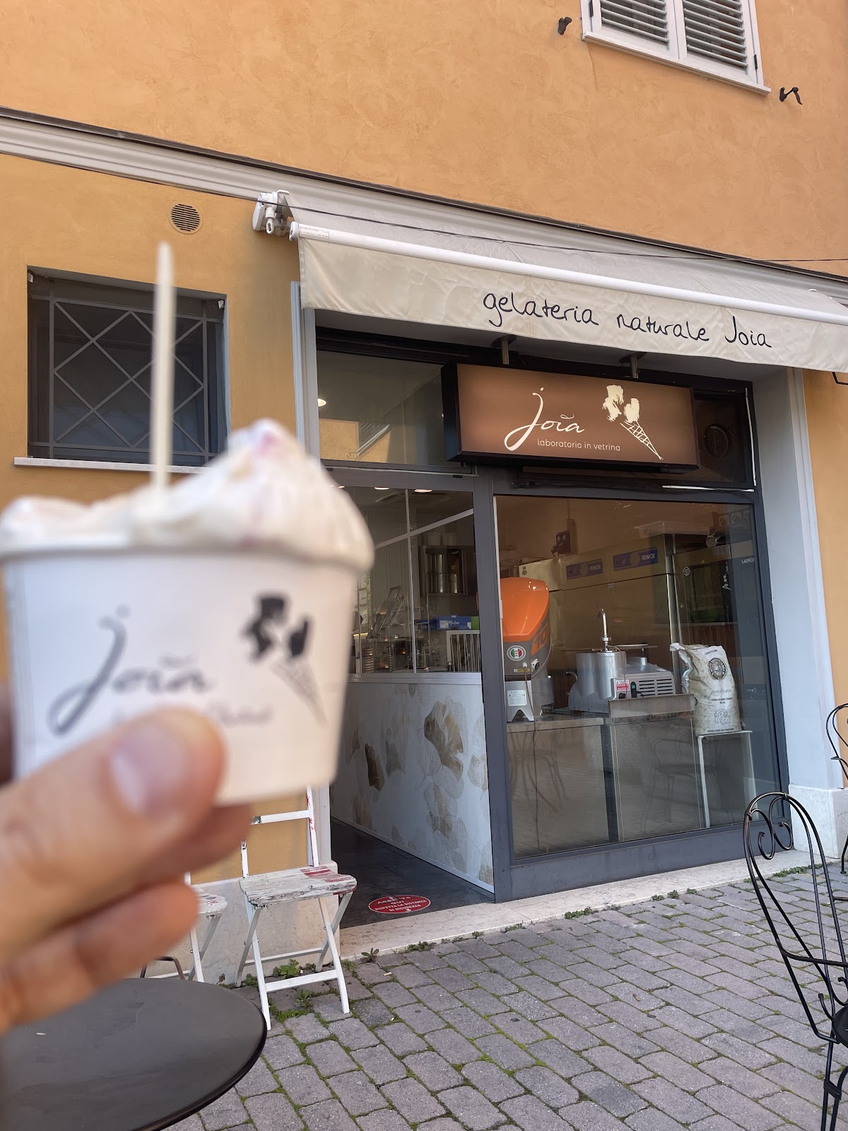 Il gelato della casa.