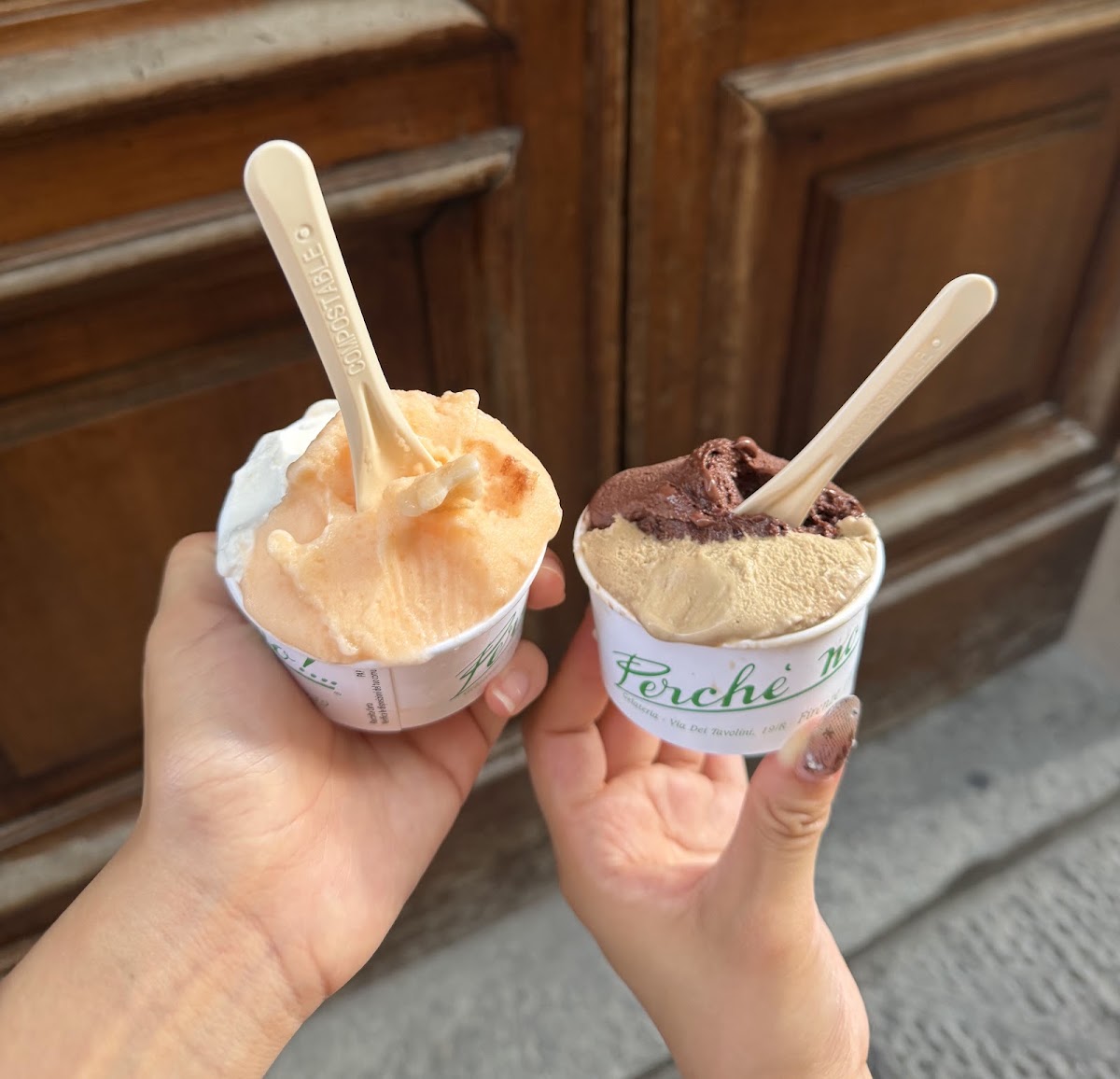 Il gelato della casa.