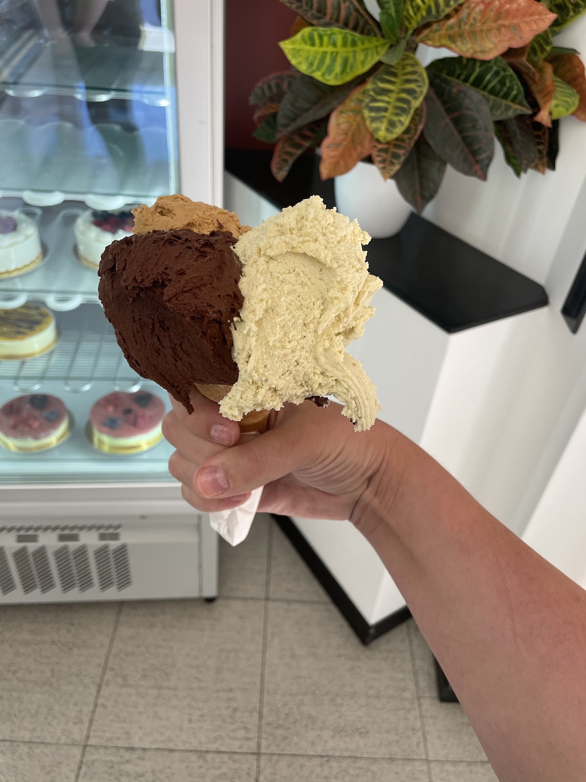 Il gelato della casa.