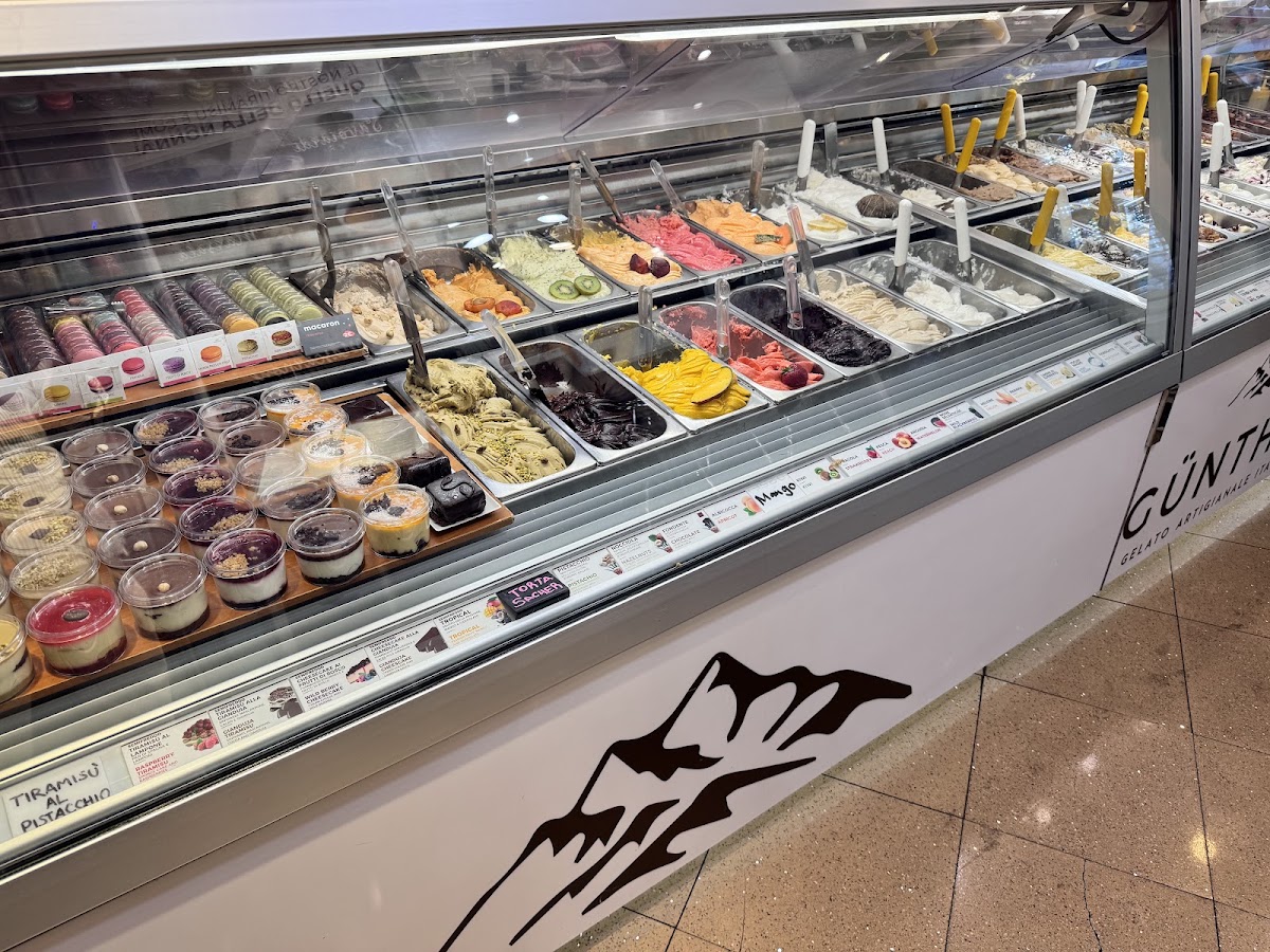 Il gelato servito.