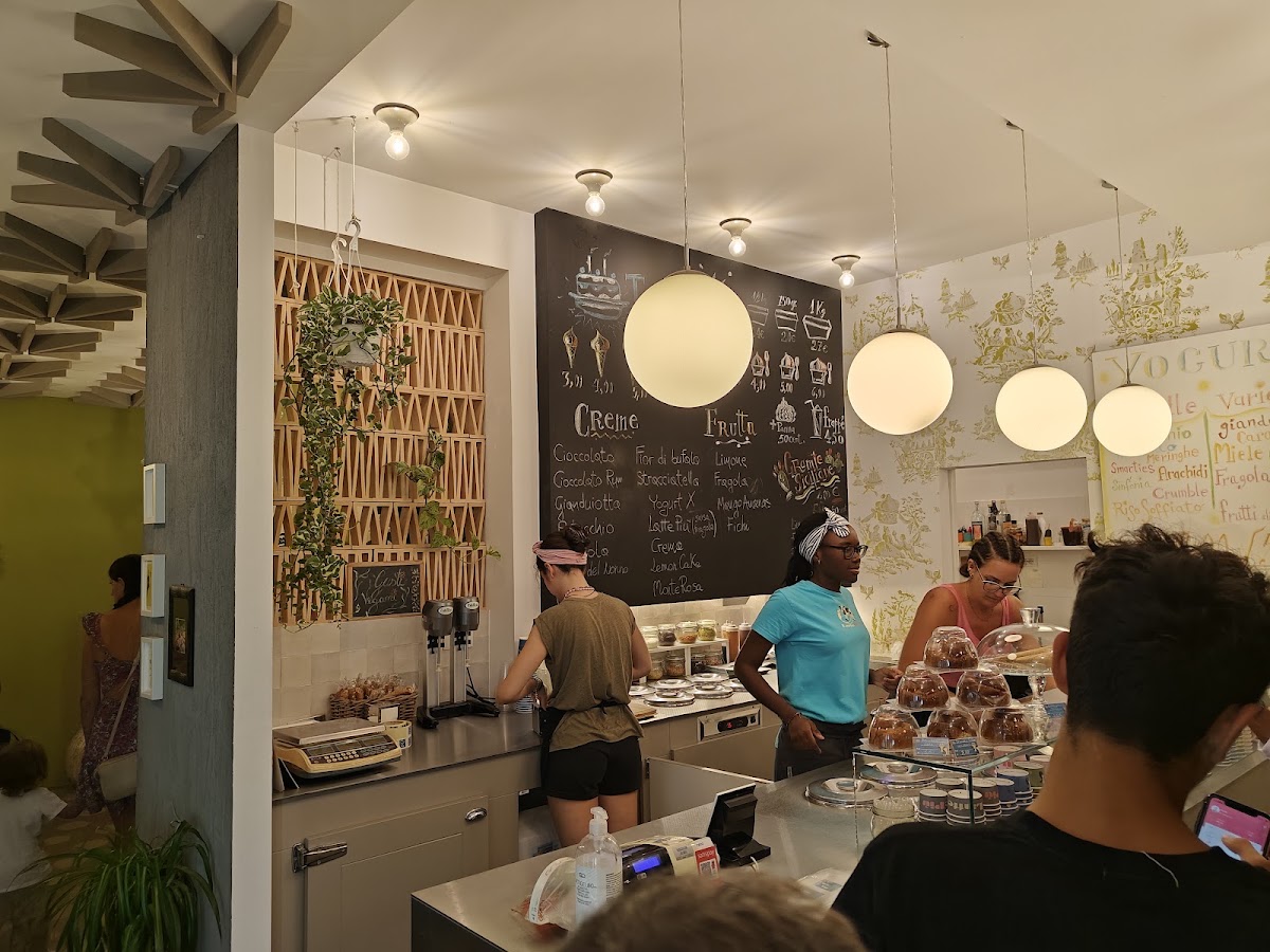 Il gelato della casa.
