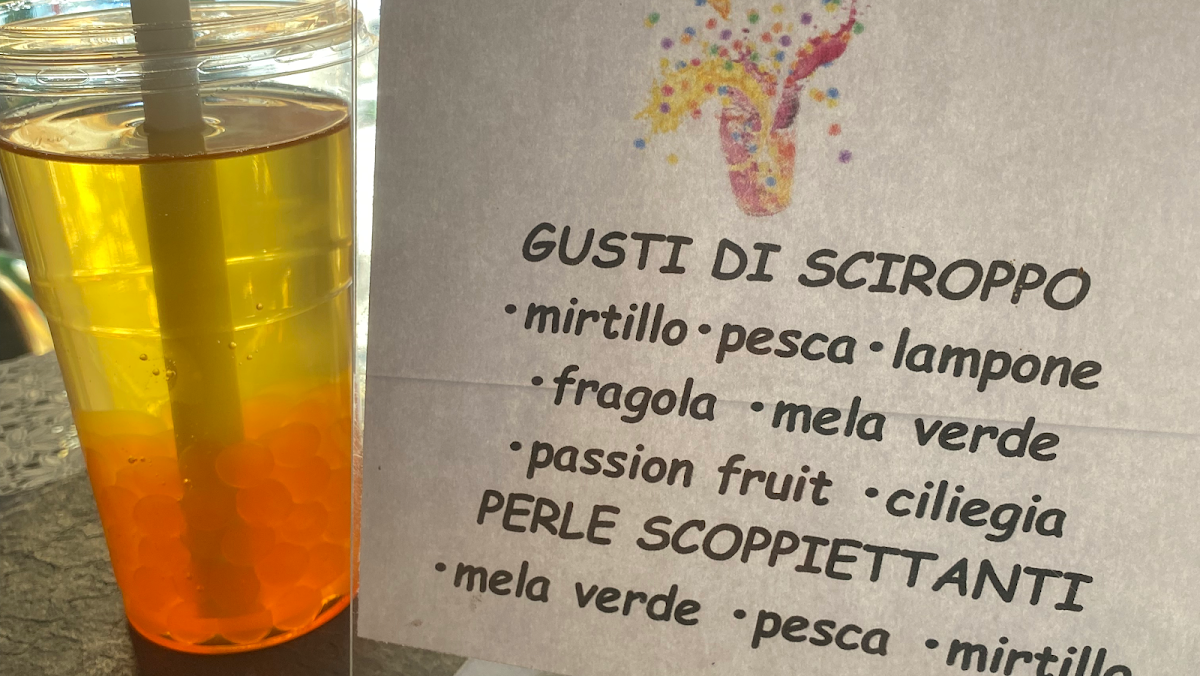Il gelato servito.