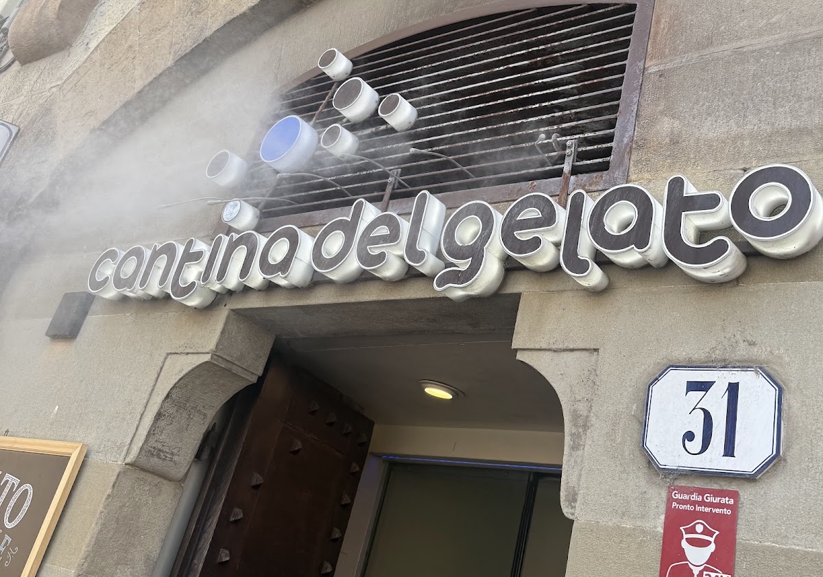 Il locale in servizio.