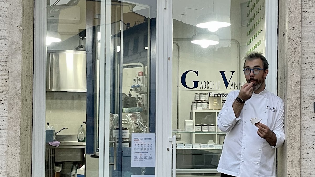 Il gelato servito.