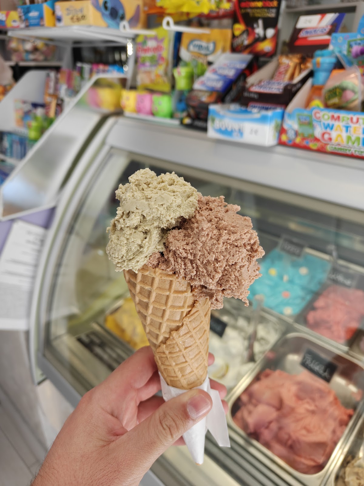 Il gelato della casa.
