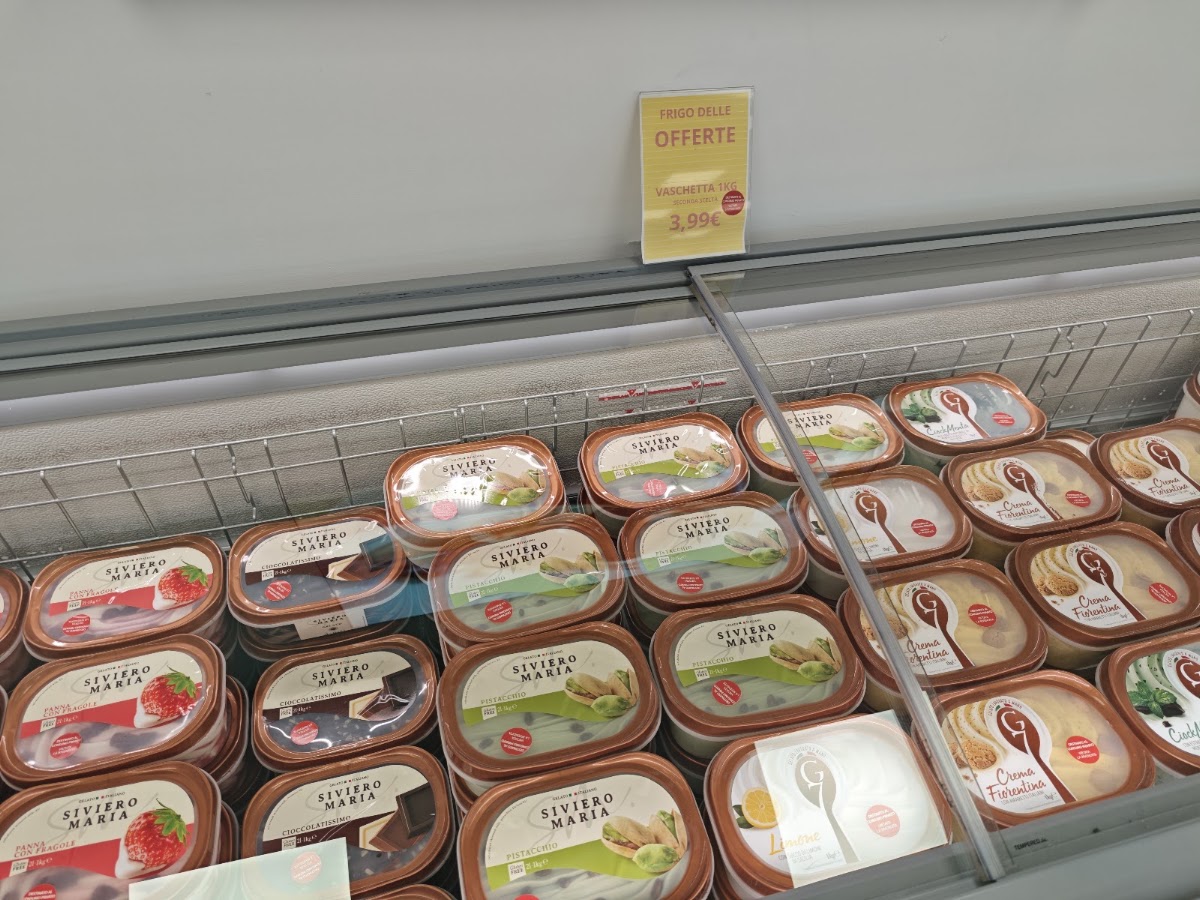 Il gelato della casa.