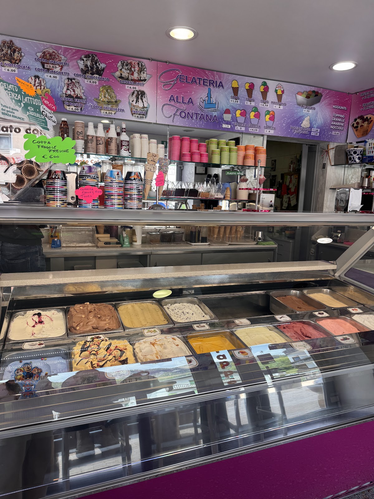 Il gelato della casa.