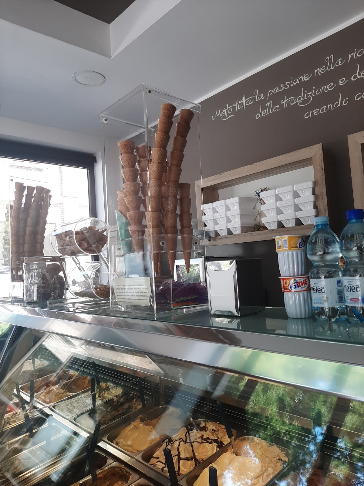 Il gelato della casa.