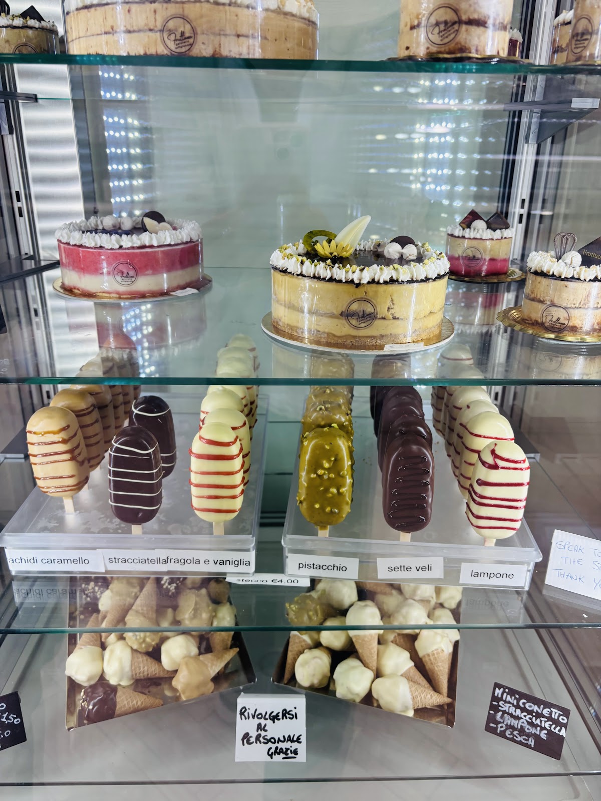 Il gelato della casa.