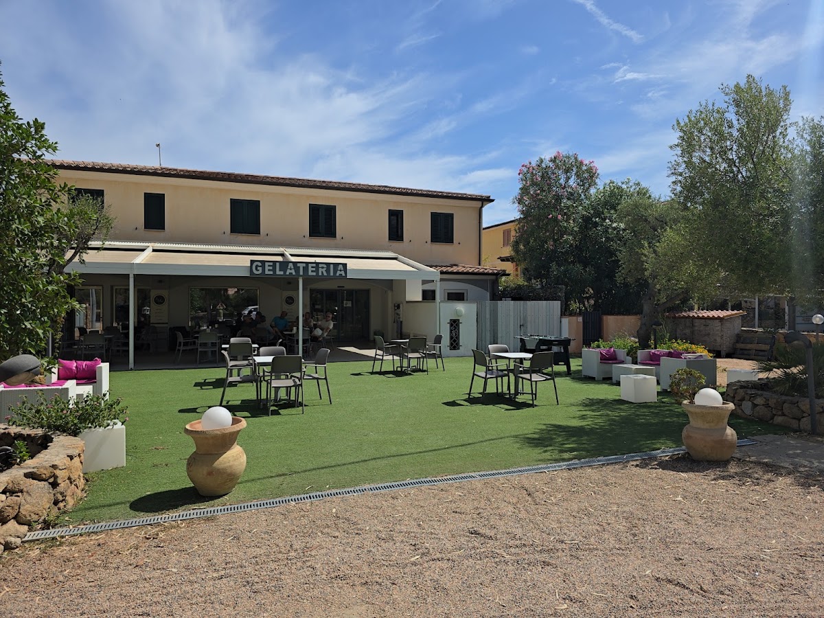 Un dettaglio del banco.