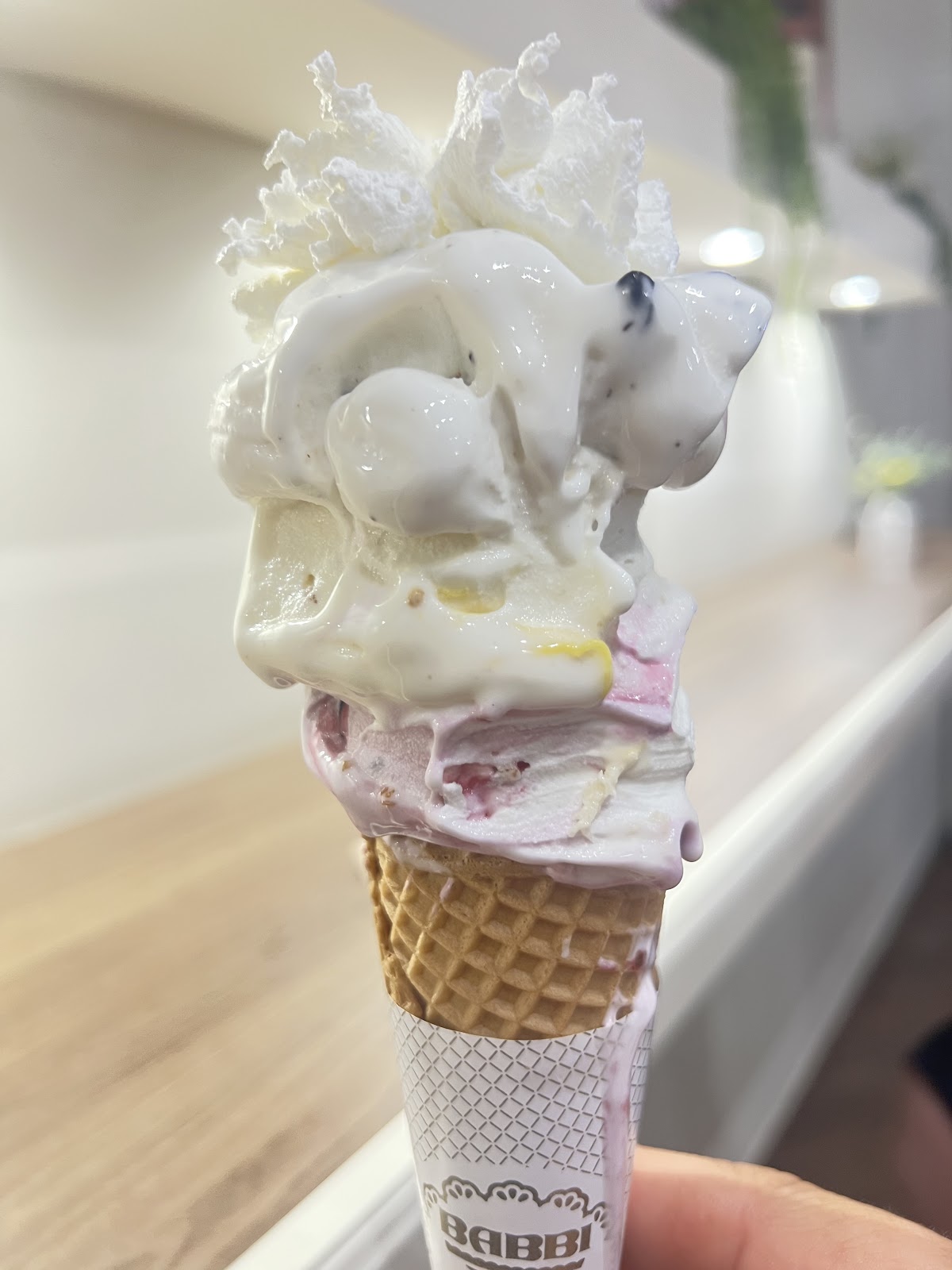 Il gelato della casa.