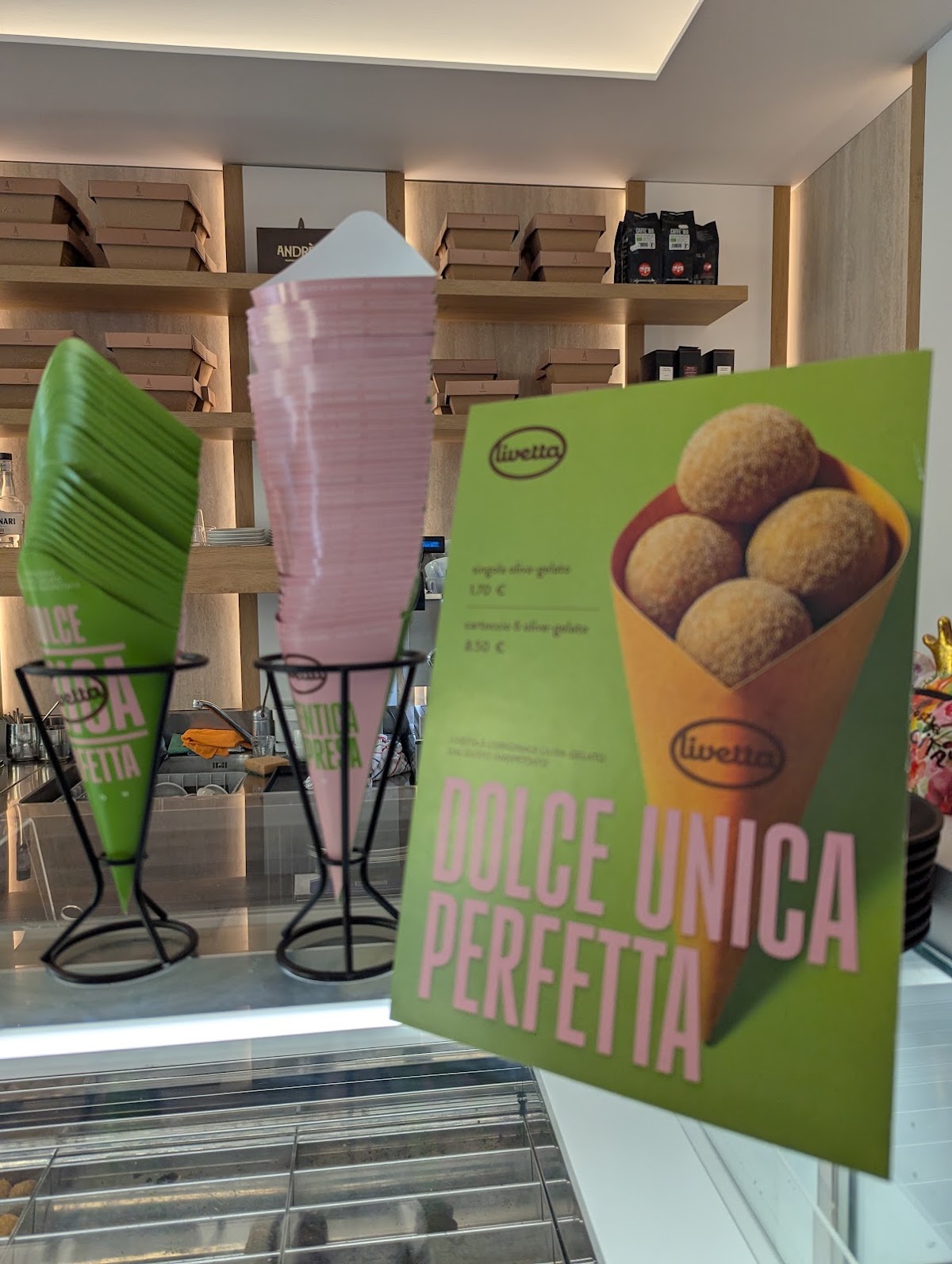 Il gelato della casa.