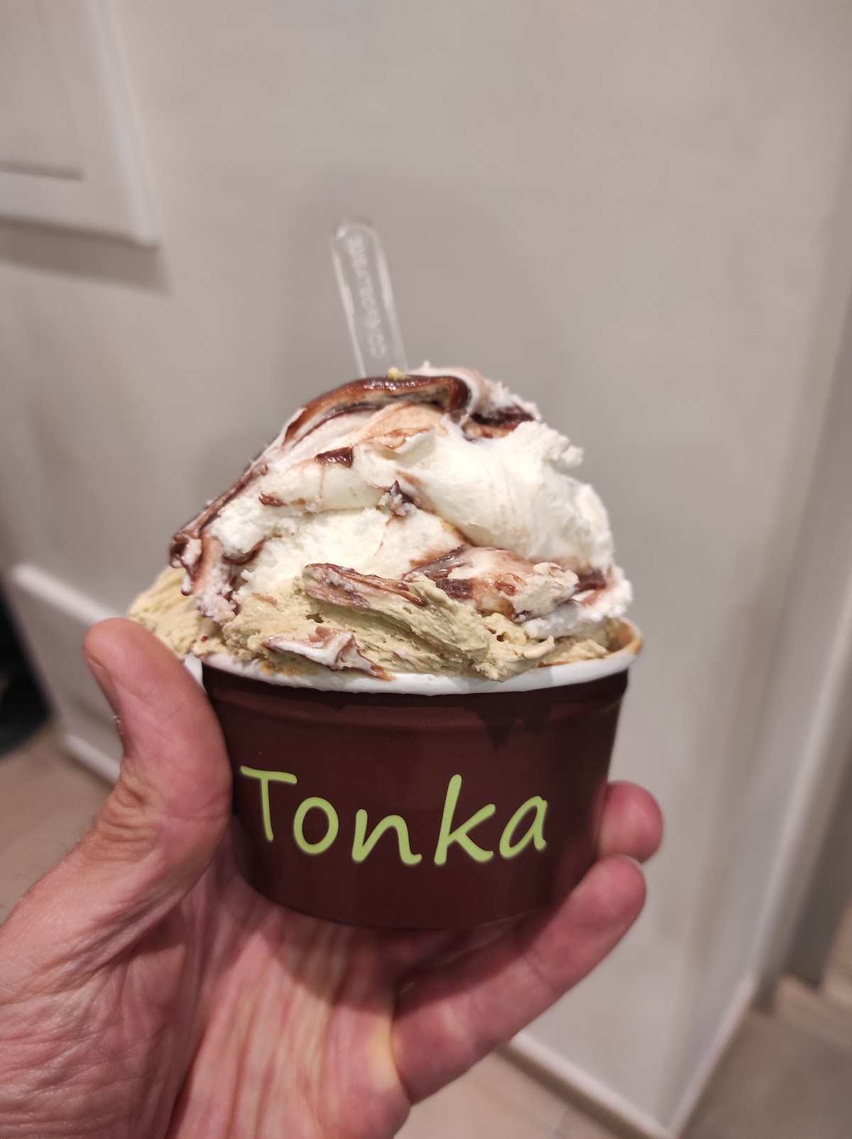 Il gelato della casa.