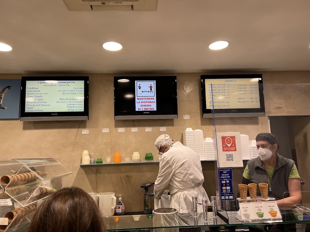 Il gelato della casa.