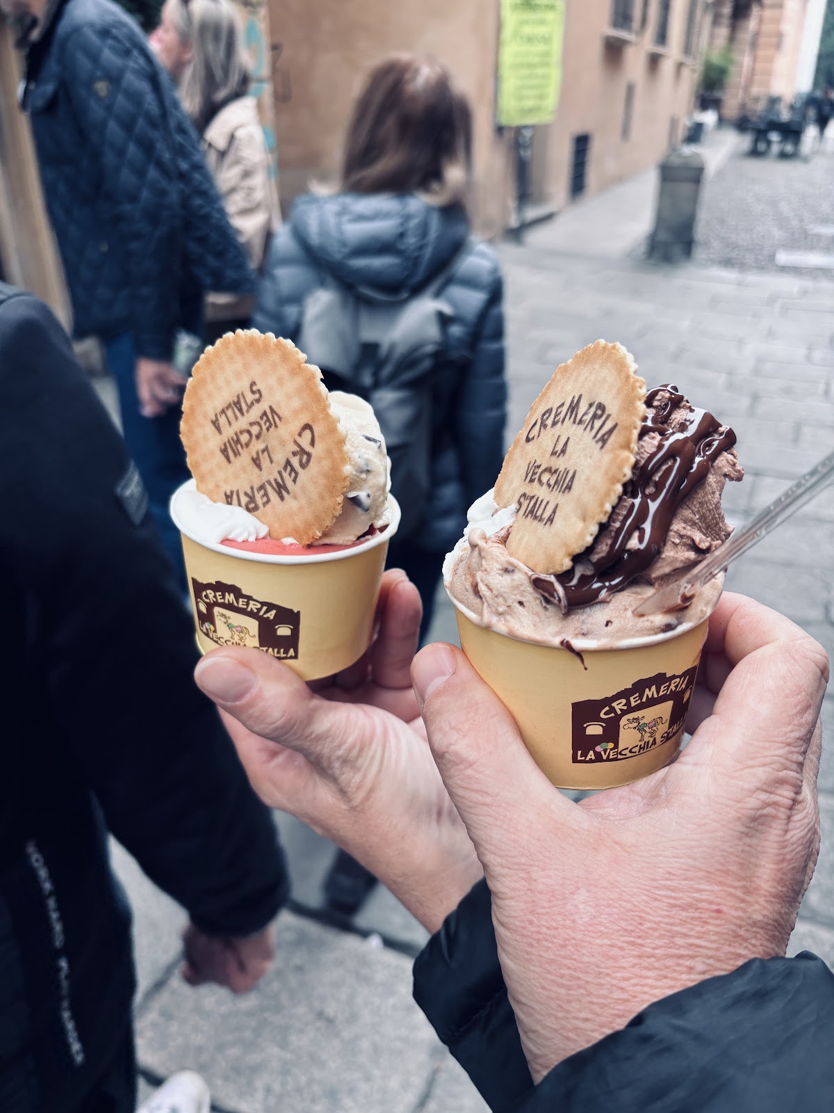 Il gelato della casa.