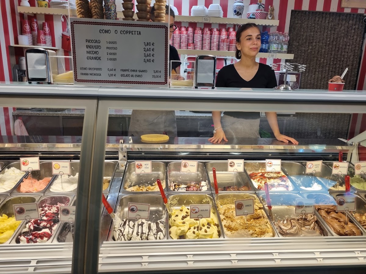 Il gelato della casa.