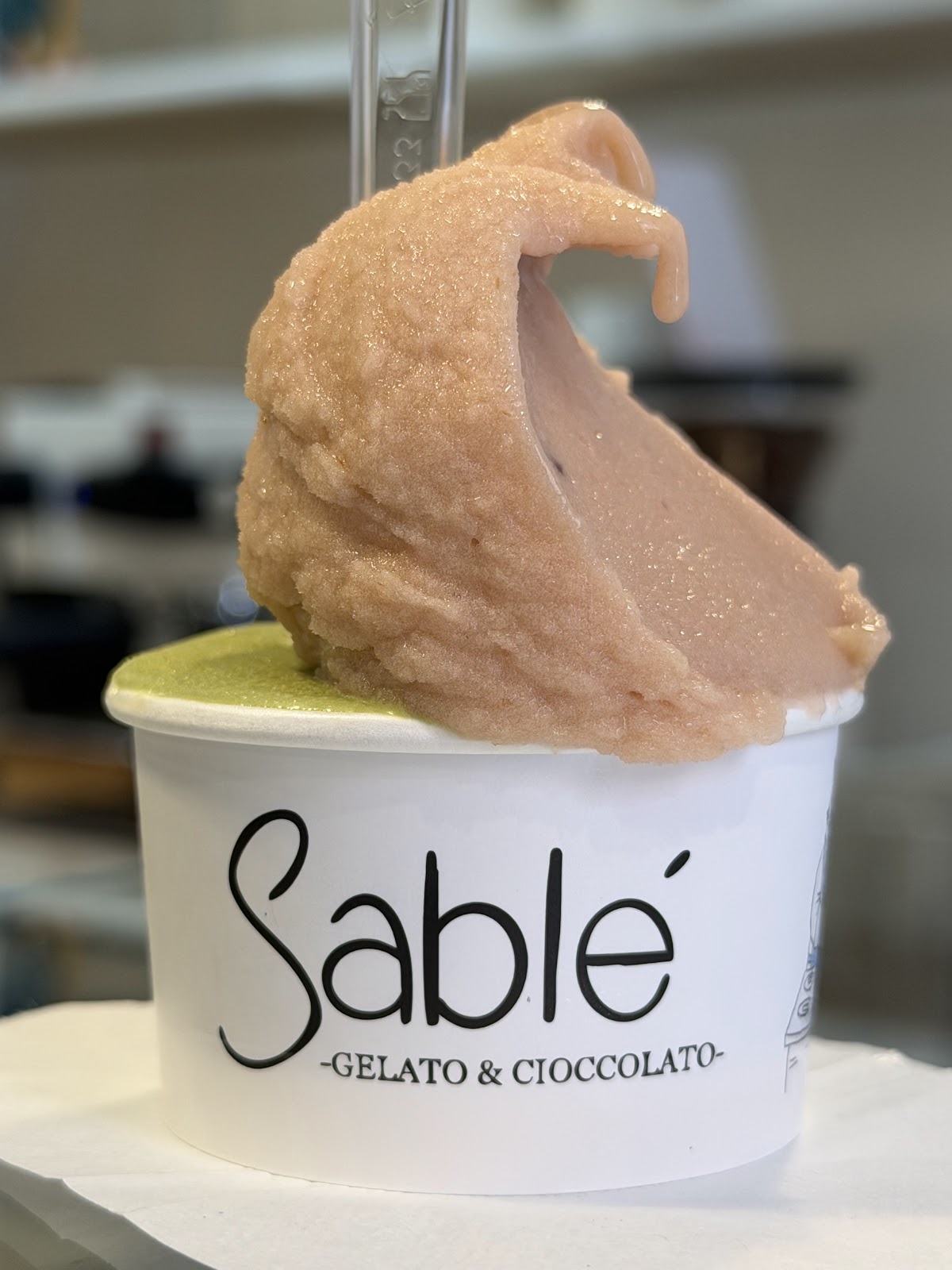 Il gelato della casa.