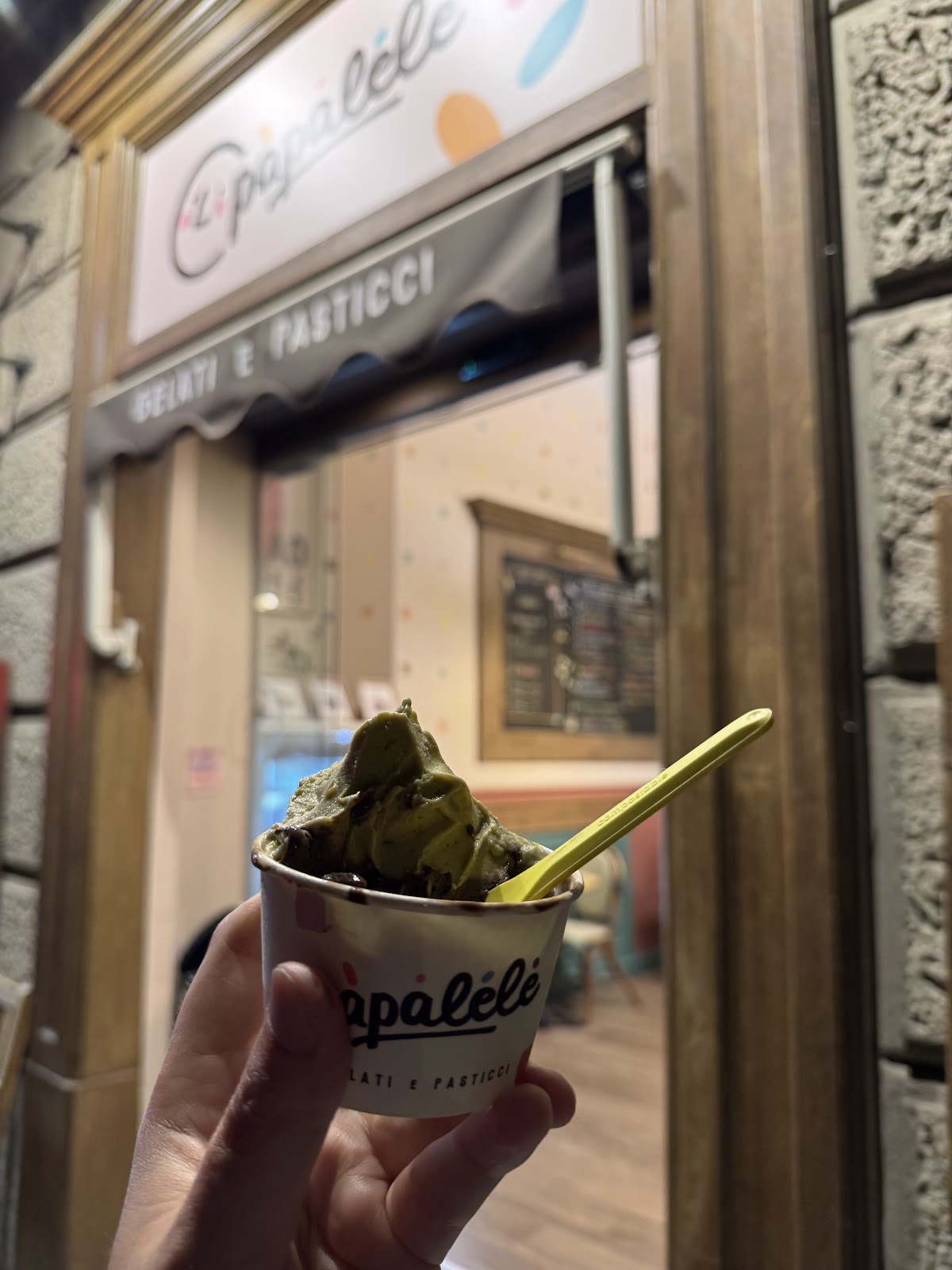Il locale in servizio.