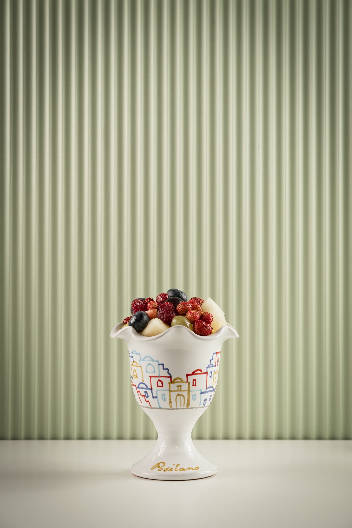 Il gelato servito.