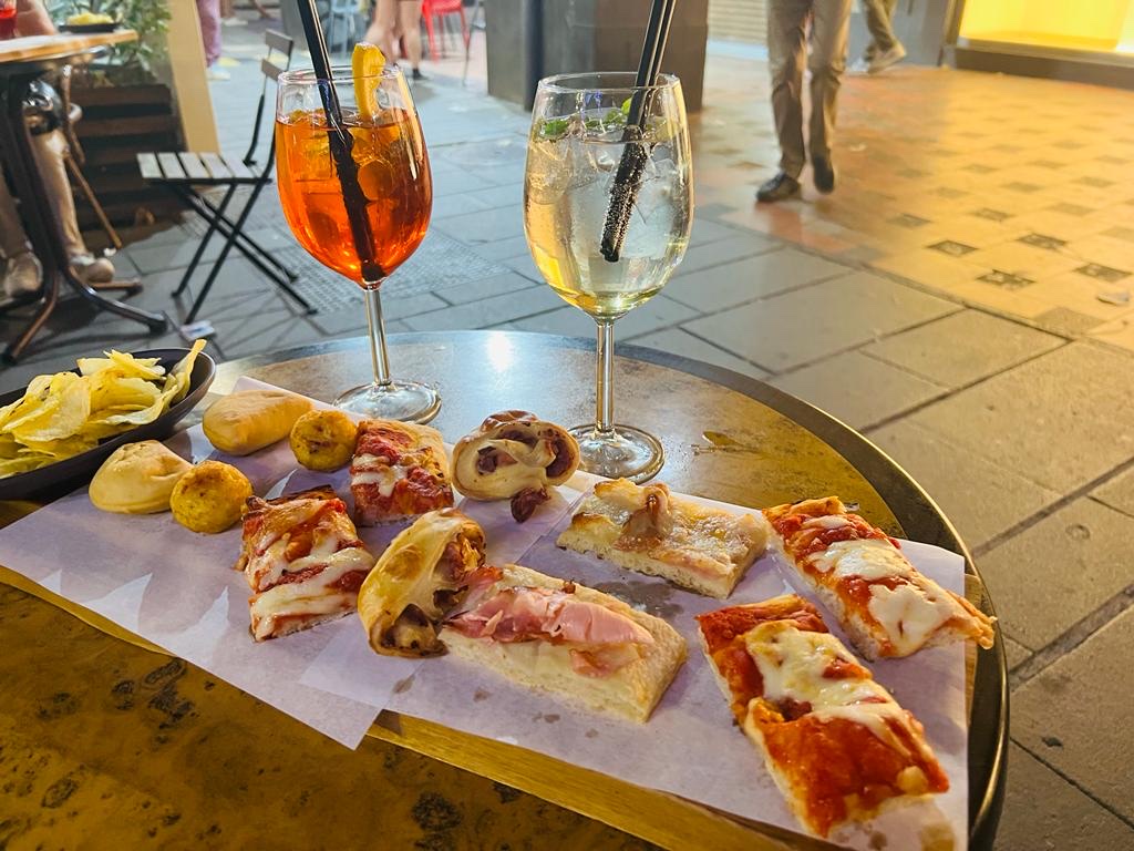 Il gelato servito.