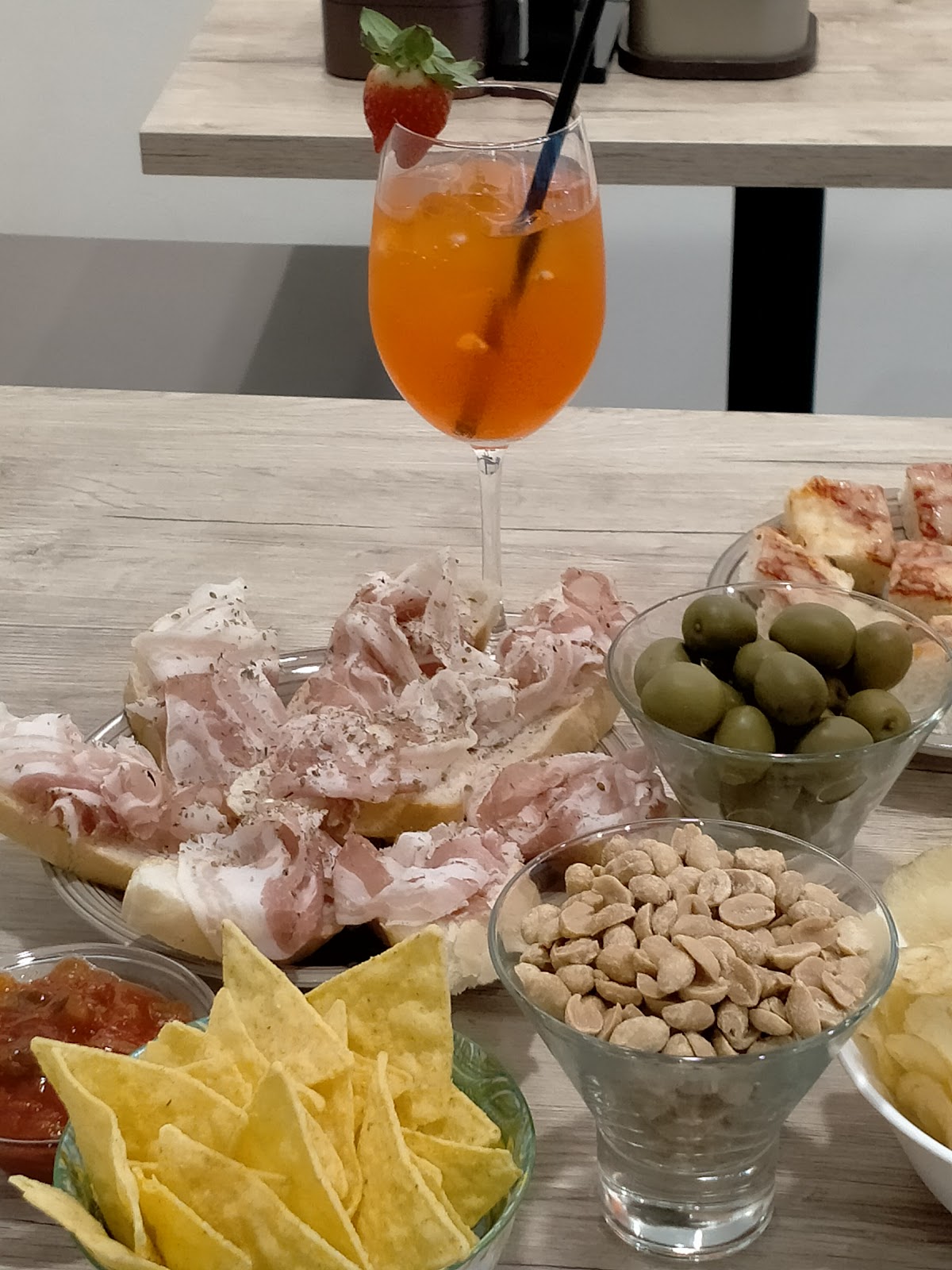 Il locale in servizio.
